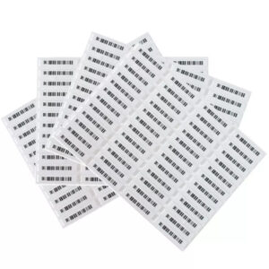 58khz alarm security customized am anti theft soft dr label sticker