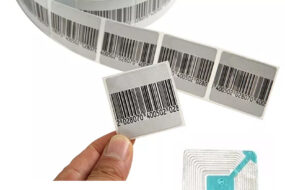 Security alarm eas system security tag 8.2 mhz rf anti theft 50x50mm soft label