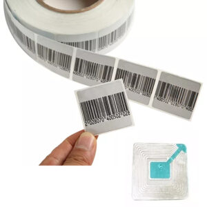 Security alarm eas system security tag 8.2 mhz rf anti theft 50x50mm soft label